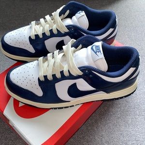 Nike Women's Sneakers in Navy and White